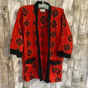 Pleetway kimojama red and black B